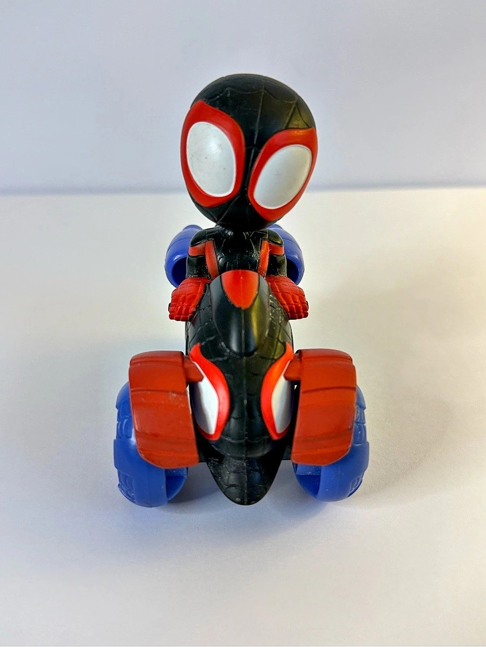 Hasbro Marvel Spidey and His Amazing Friends Miles Morales Figure and Motorcycle